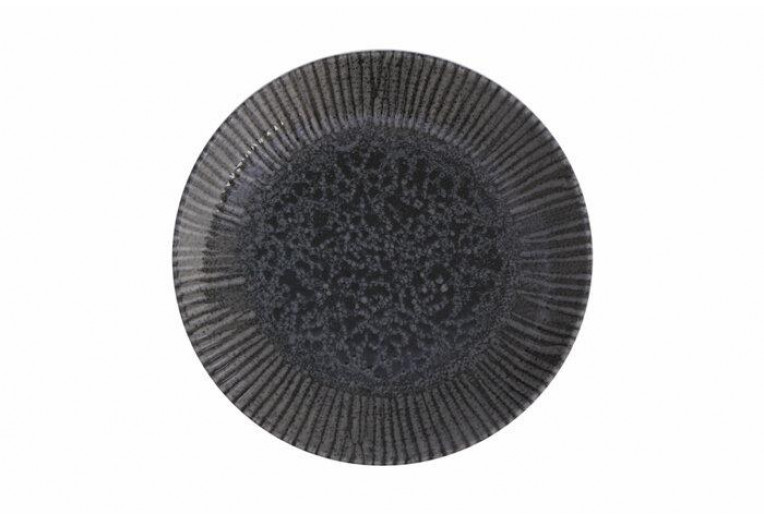 Тарелка плоская без рима, Porland, Iris Grey, 21 см