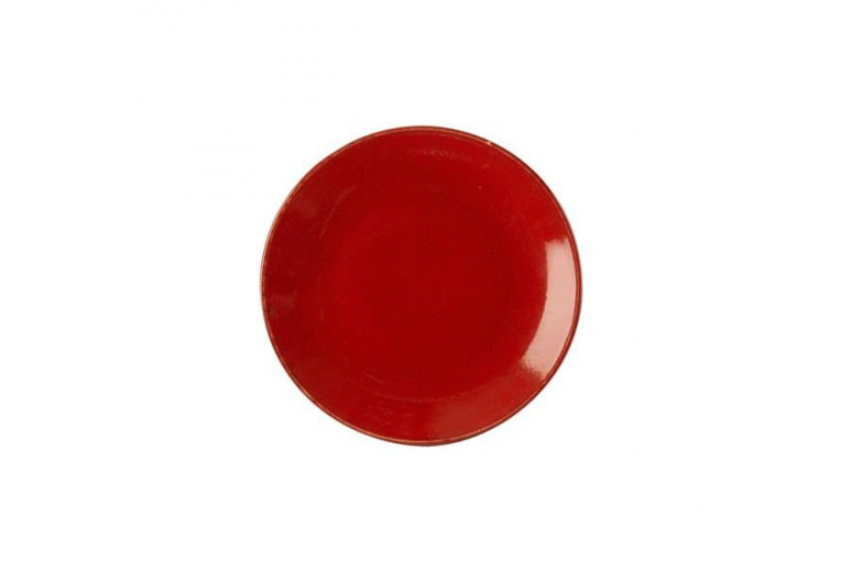 Тарелка плоская, Porland, Seasons Red, 24 см 
