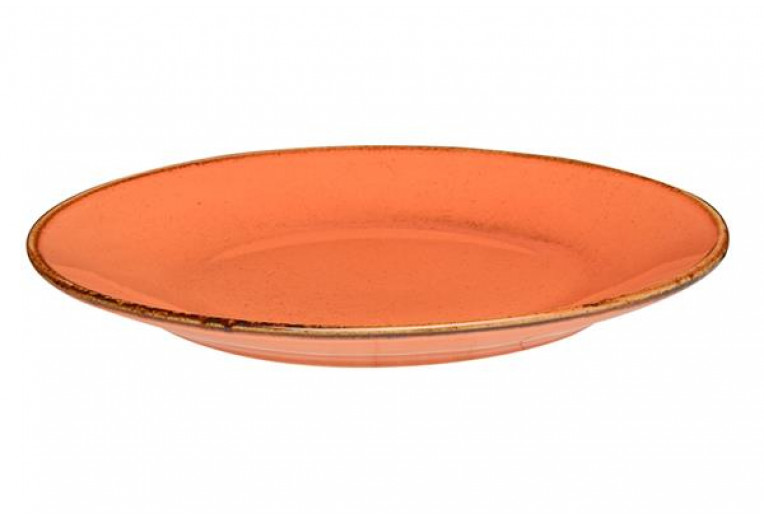 Тарелка плоская, Porland, Seasons Orange, 24 см 