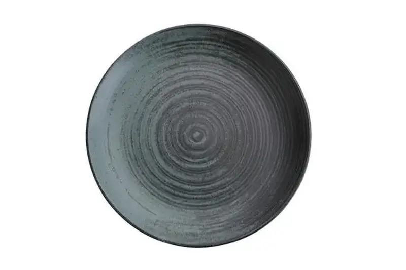 Тарелка плоская без рима, Porland, Lykke Green, 25 см