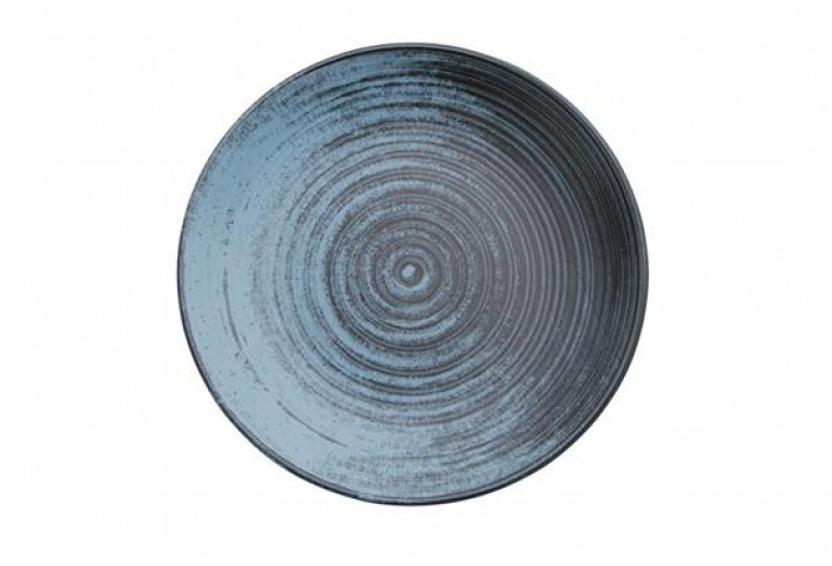 Тарелка плоская без рима, Porland, Lykke Turquoise, 25 см