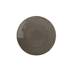 Тарелка плоская, Porland, Seasons Dark Grey, 30 см 