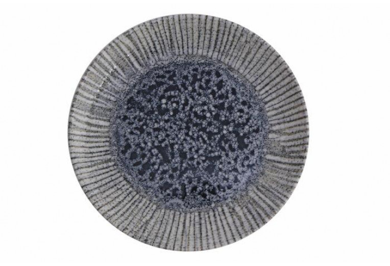 Тарелка плоская без рима, Porland, Iris Blue, 30 см 