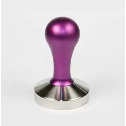 Темпер для кофе, P.L.- Barbossa, фиолетовая ручка, 5,8 см