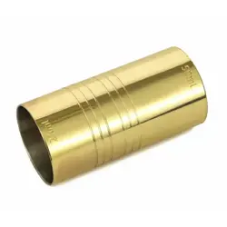 Джиггер металлический, P.L.- Barbossa, 7,5 мл, золотой цвет