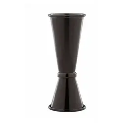 Джиггер металлический, P.L.- Barbossa, 25x50 мл, 11 см, черный цвет