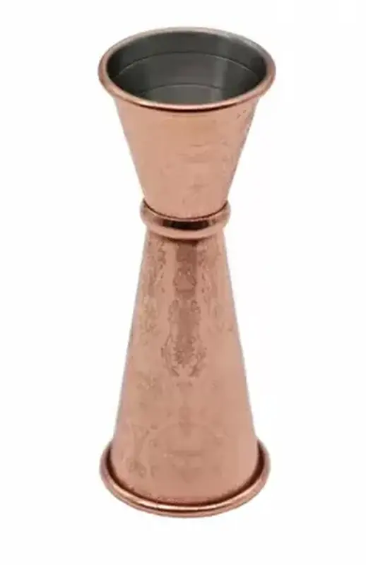 Джиггер металлический, P.L.- Barbossa, 25x50 мл, 11 см, цвет темная медь