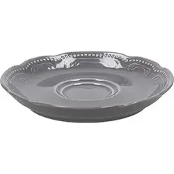 Блюдце, Tognana, Wienna Charm, 16 см, серое