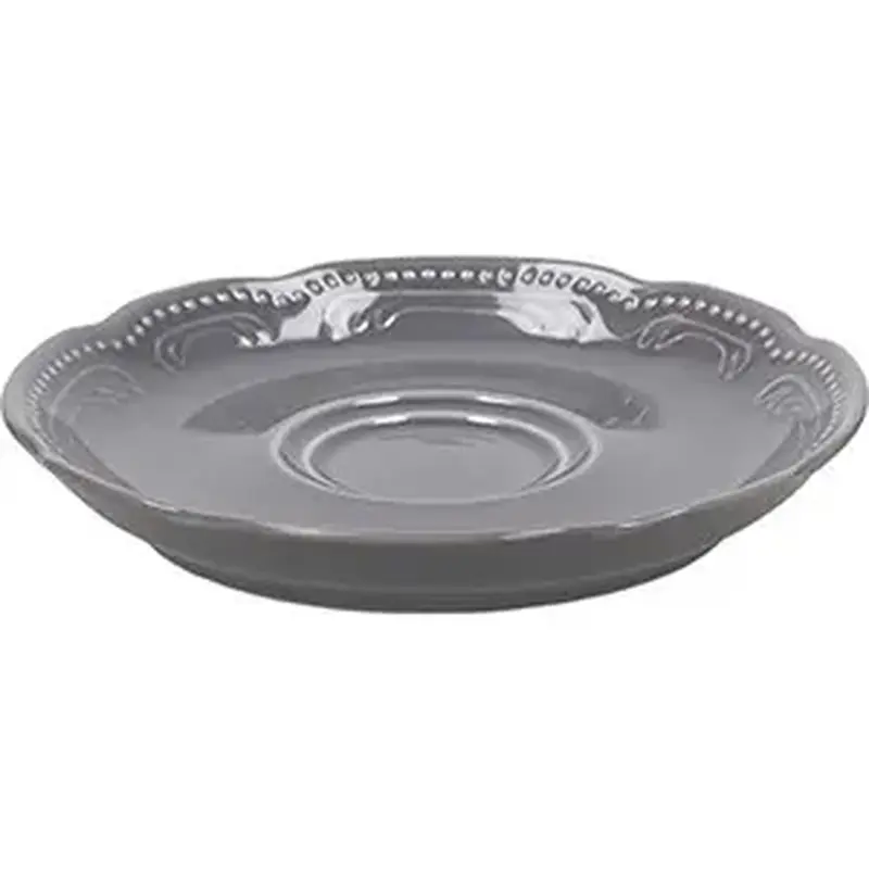 Блюдце, Tognana, Wienna Charm, 16 см, серое