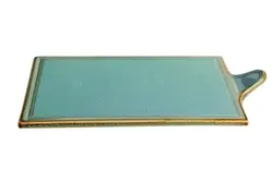 Блюдо для сыра, Porland, Seasons Turquoise, 18х30 см