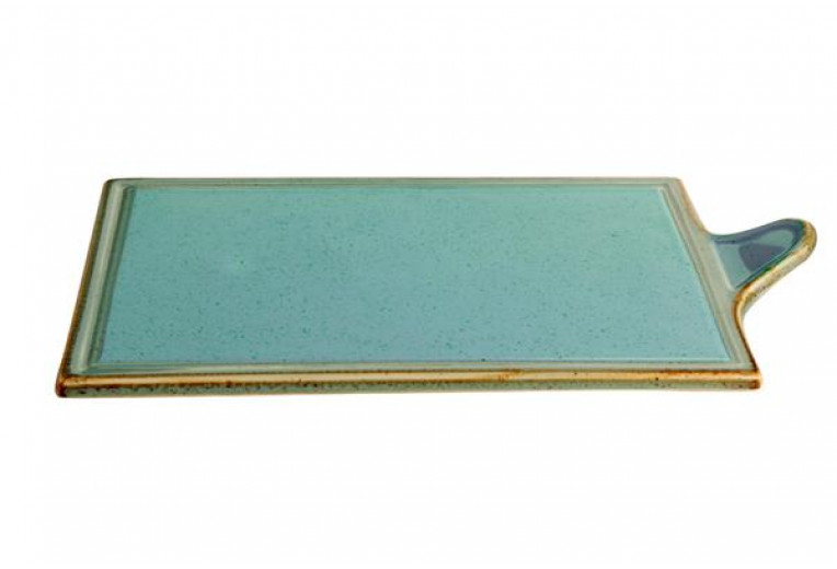 Блюдо для сыра, Porland, Seasons Turquoise, 21х35 см