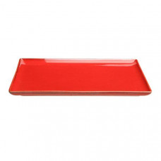 Блюдо прямоугольное, Porland, Seasons Red, 18x13 см