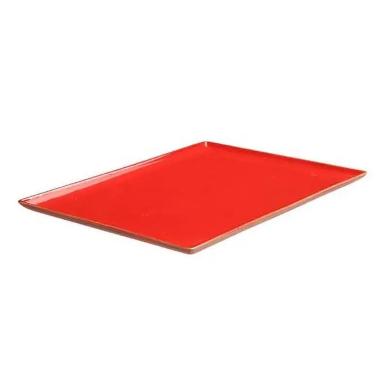 Блюдо прямоугольное, Porland, Seasons Red, 27x21 см
