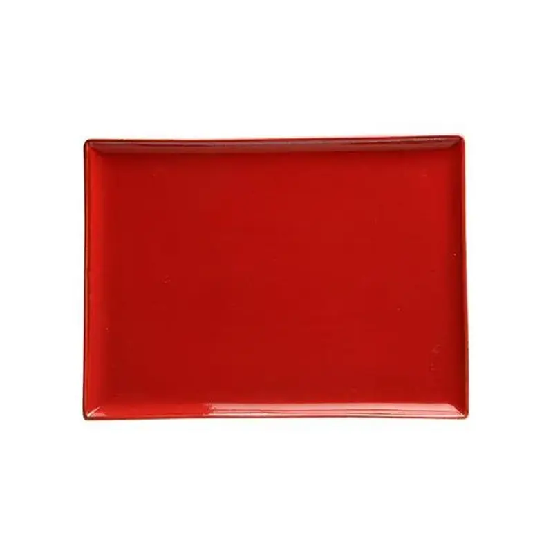 Блюдо прямоугольное, Porland, Seasons Red, 35x26 см