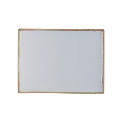 Блюдо прямоугольное, Porland, Seasons Grey, 35x26 см