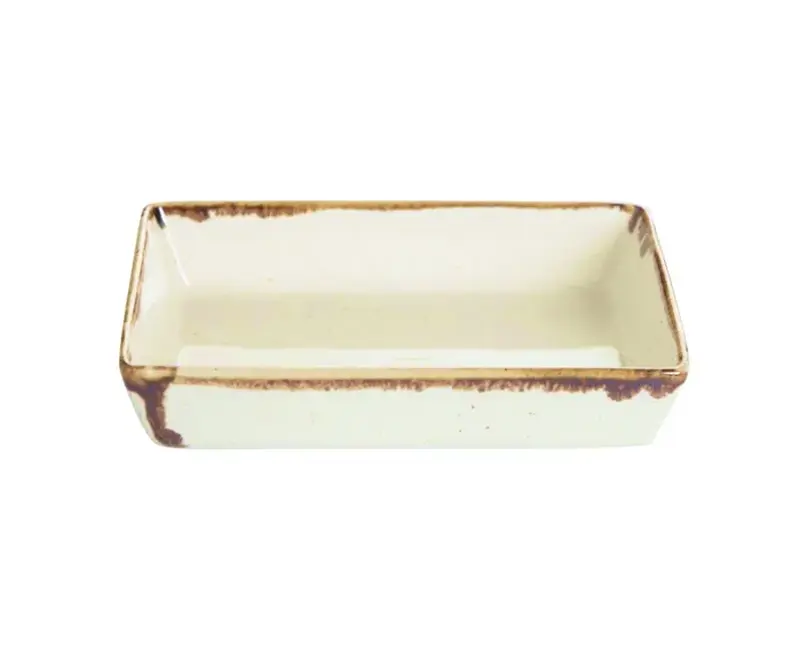 Салатник прямоугольный, Porland, Seasons Yellow, 13х9 см