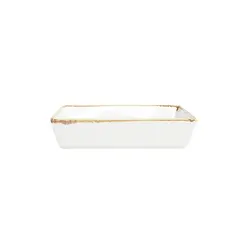 Салатник прямоугольный, Porland, Seasons Beige, 16x10 см