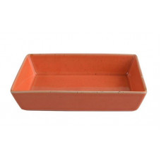 Салатник прямоугольный, Porland, Seasons Orange, 16x10 см