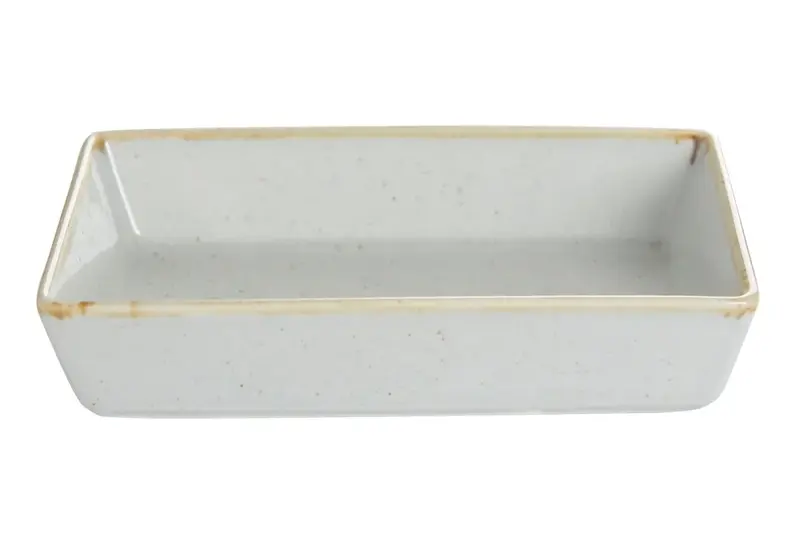 Салатник прямоугольный, Porland, Seasons Grey, 16x10 см