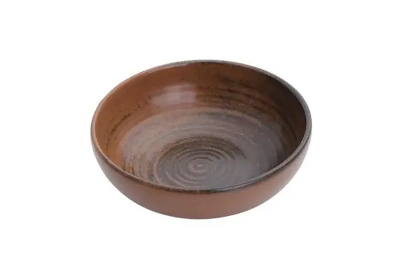 Соусник/салатник полуглубокий, Porland, Lykke Brown, 10 см, 95 мл