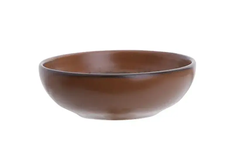 Салатник полуглубокий, Porland, Lykke Brown, 13 см, 380 мл