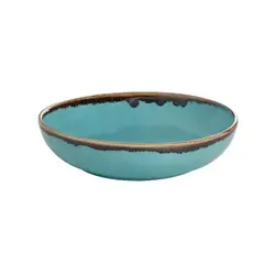 Салатник полуглубокий, Porland, Seasons Turquoise, 17 см, 415 мл
