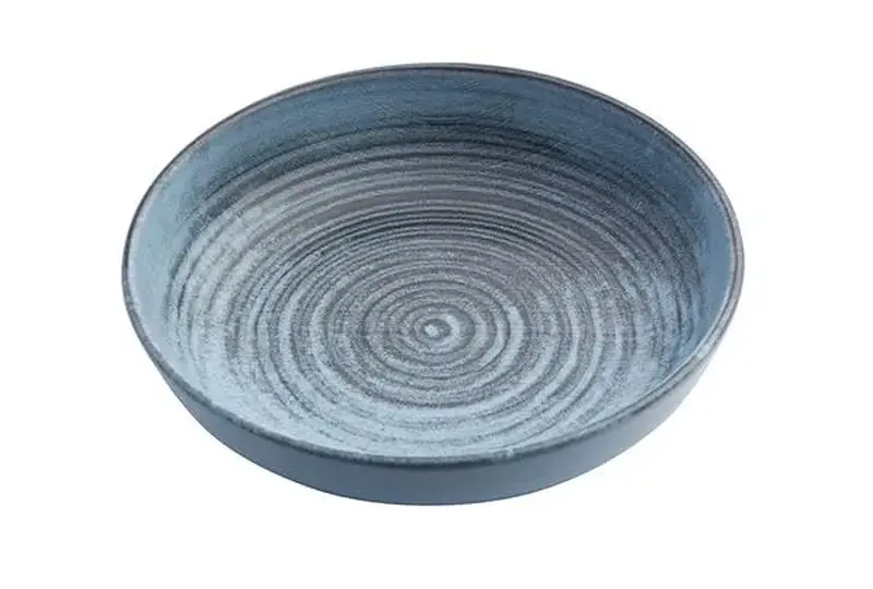 Салатник полуглубокий, Porland, Lykke Turquoise, 17 см, 415 мл