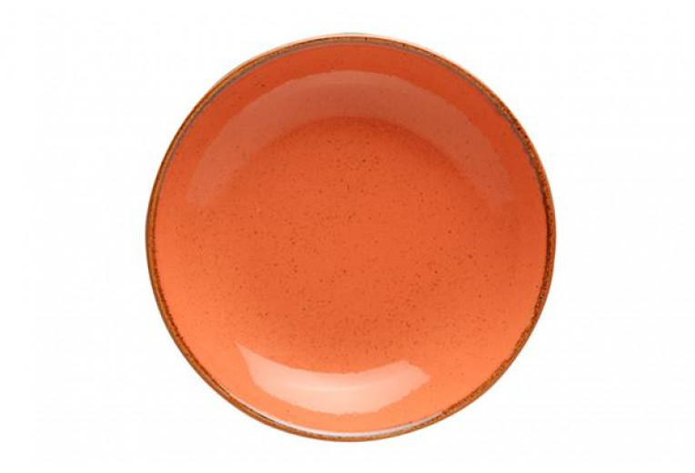 Салатник полуглубокий, Porland, Seasons Orange, 17 см, 415 мл