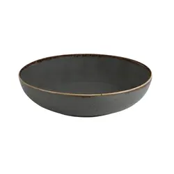 Салатник полуглубокий, Porland, Seasons Dark Grey, 17 см, 415 мл