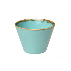 Чаша коническая, Porland, Seasons Turquoise, 9x7 см, 200 мл