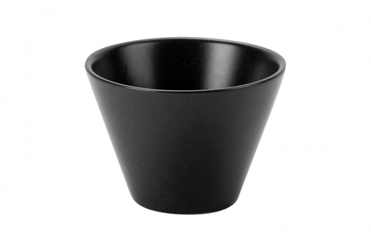 Чаша коническая, Porland, Seasons Black, 12х8 см, 400 мл