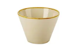 Чаша коническая, Porland, Seasons Yellow, 12х8 см, 400 мл