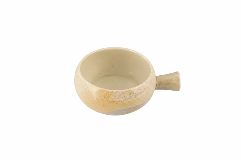 Салатник с ручкой, Porland, STONEWARE PEARL, 14/18 х  6,3 см