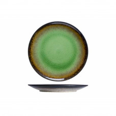 Тарелка плоская зеленая, COSY and TRENDY, FERVIDO, 27 см 