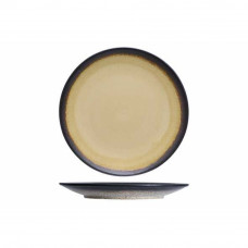 Тарелка плоская желтая, COSY and TRENDY, FERVIDO, 27 см 