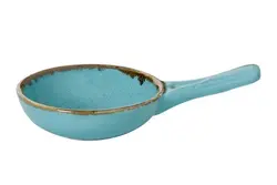 Сковорода фарфоровая, Porland, Seasons Turquoise, 14 см, 350 мл