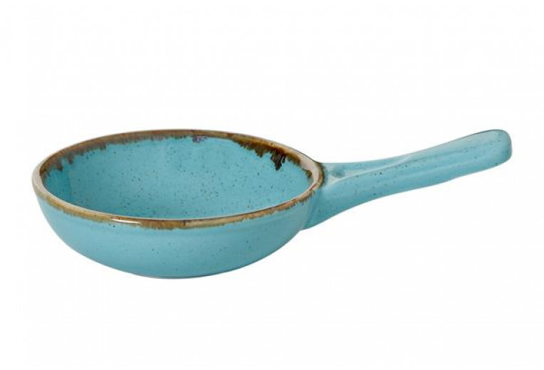 Сковорода фарфоровая, Porland, Seasons Turquoise, 14 см, 350 мл