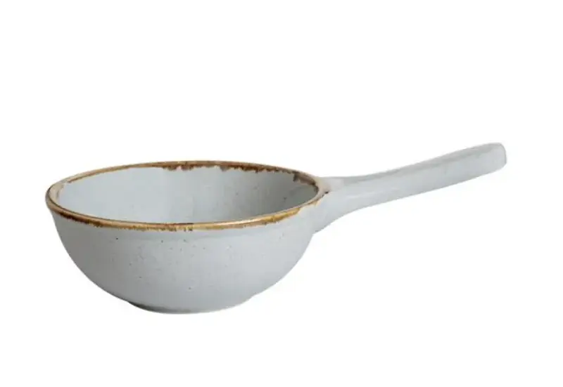 Сковорода фарфоровая, Porland, Seasons Grey, 14 см, 350 мл