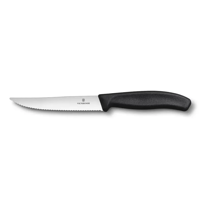 Нож для стейка, Victorinox, 12 см, чёрный