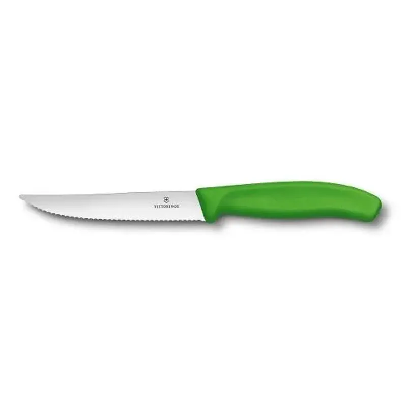 Нож для стейка, Victorinox, 12 см, зелёный