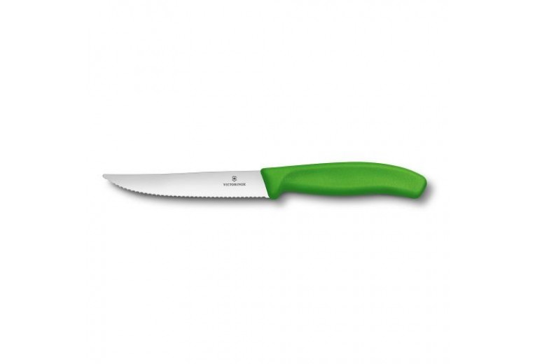 Нож для стейка, Victorinox, 12 см, зелёный