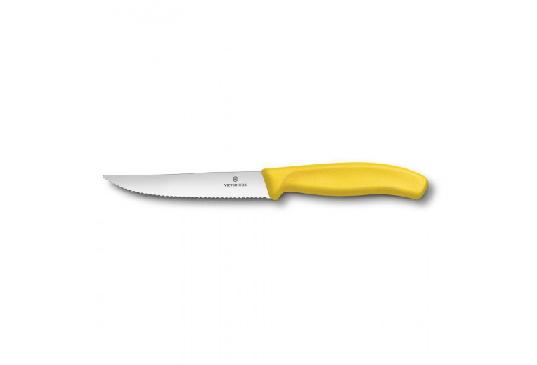 Нож для стейка, Victorinox, 12 см, жёлтый