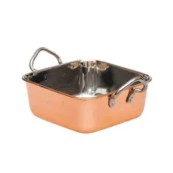 Сковорода порционная с медным напылением, P.L. Proff Cuisine, 14*14 см, 800мл