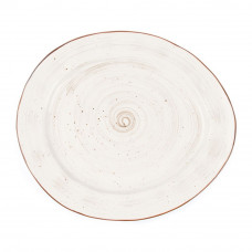 Тарелка овальная, P.L. Proff Cuisine, White Fusion, 30 см 