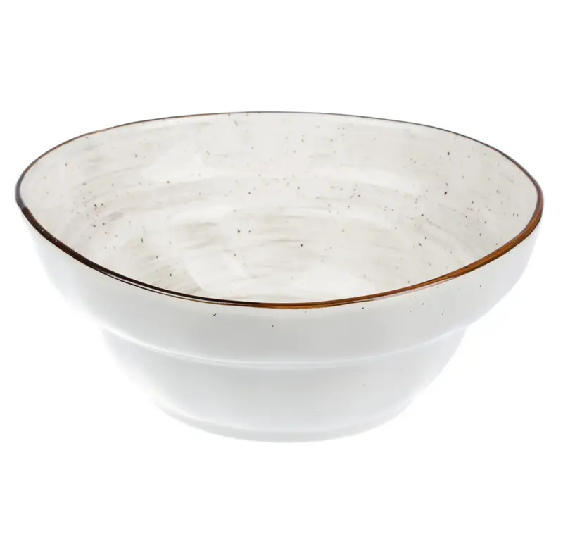 Салатник, P.L. Proff Cuisine, White Fusion, 20 см, 1100 мл 