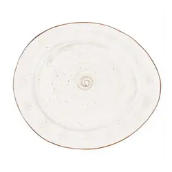 Тарелка овальная, P.L. Proff Cuisine, White Fusion, 17,5 см 