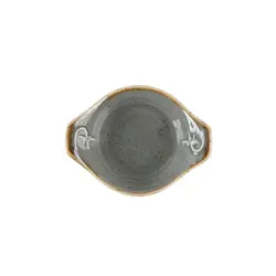 Соусник с ручками, Porland, Seasons Dark Grey, 7 см