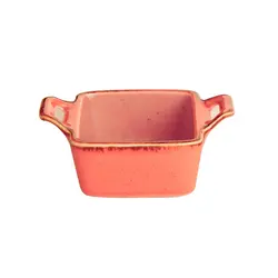 Соусник квадратный, Porland, Seasons Orange, 7x10 см