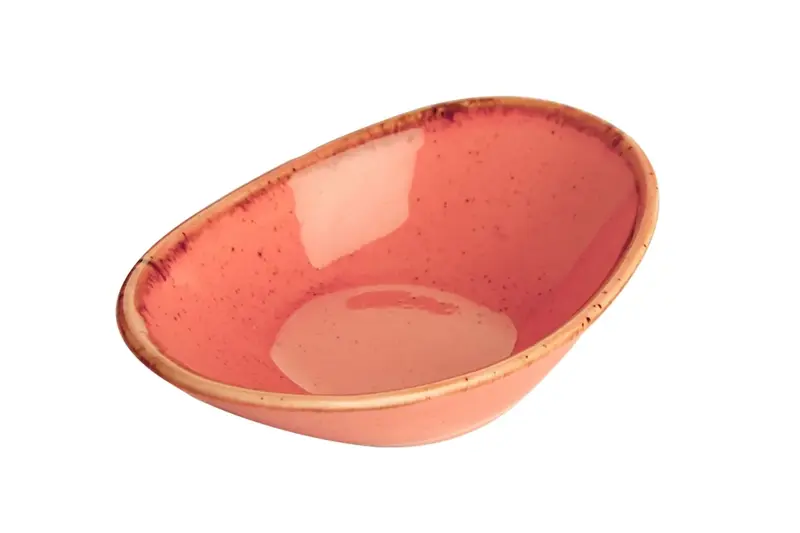 Соусник овальный, Porland, Seasons Orange, 7x11 см