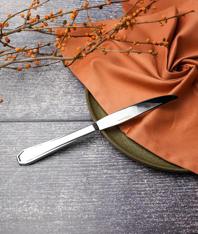 Нож столовый Hisar, Riva, 24,1 см, 18/10